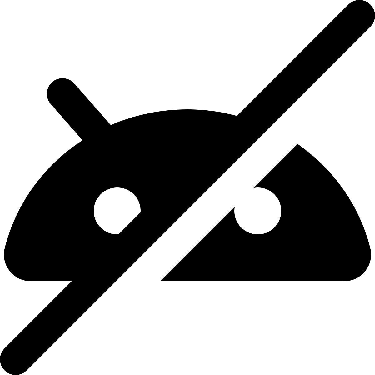 no android icon