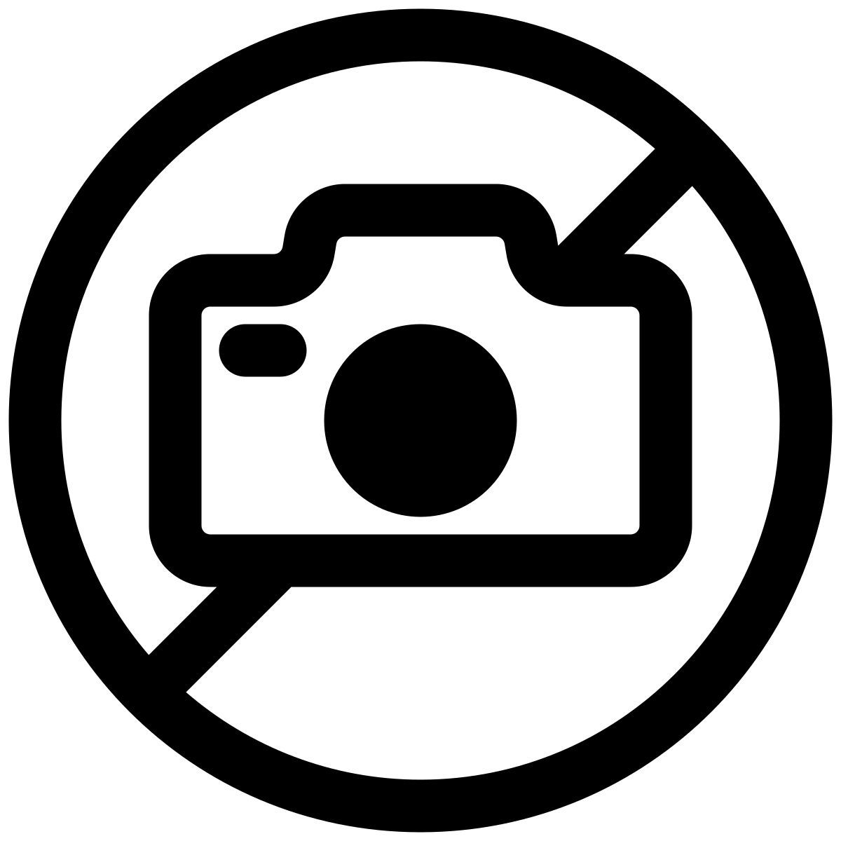 no photos allowed icon