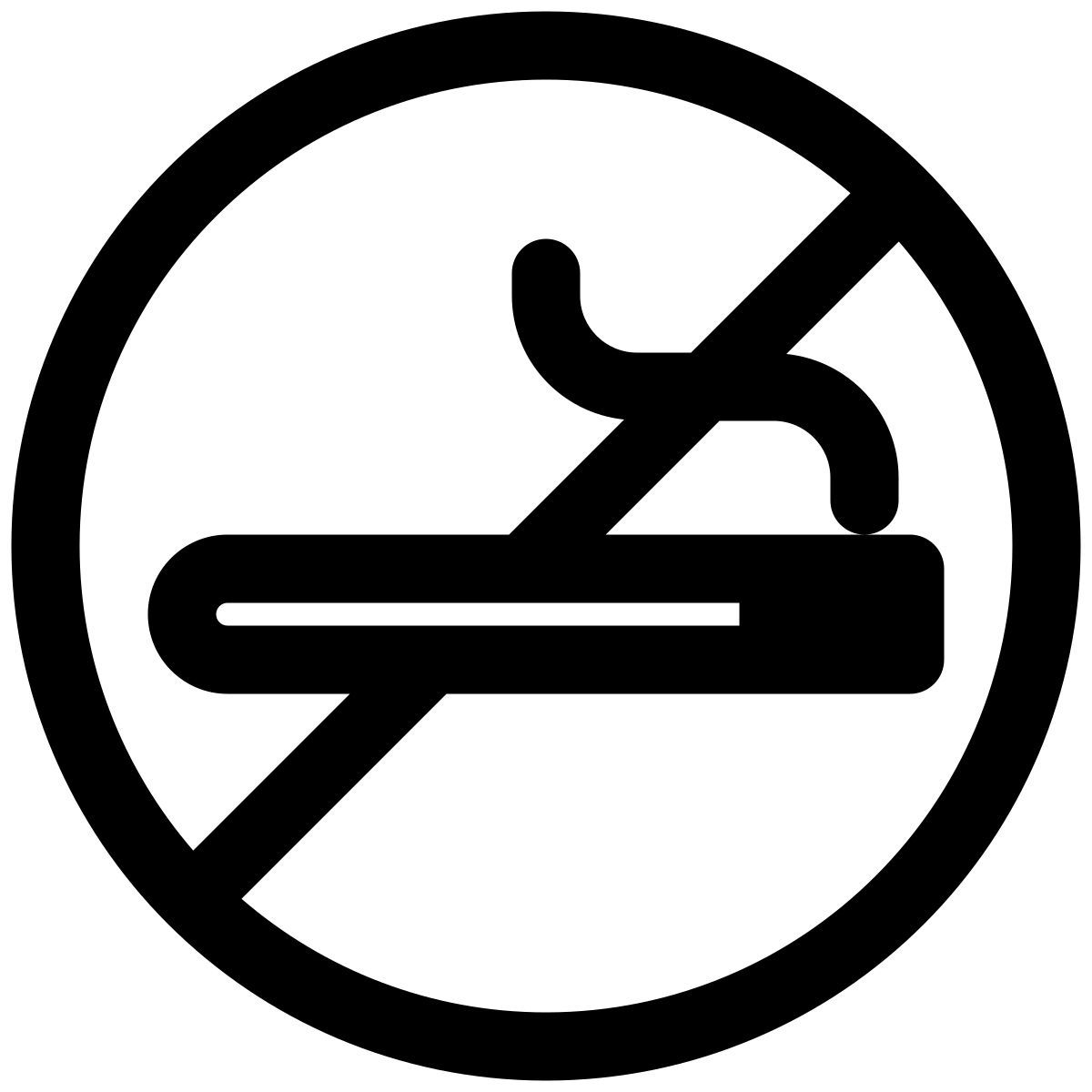 no smoking icon