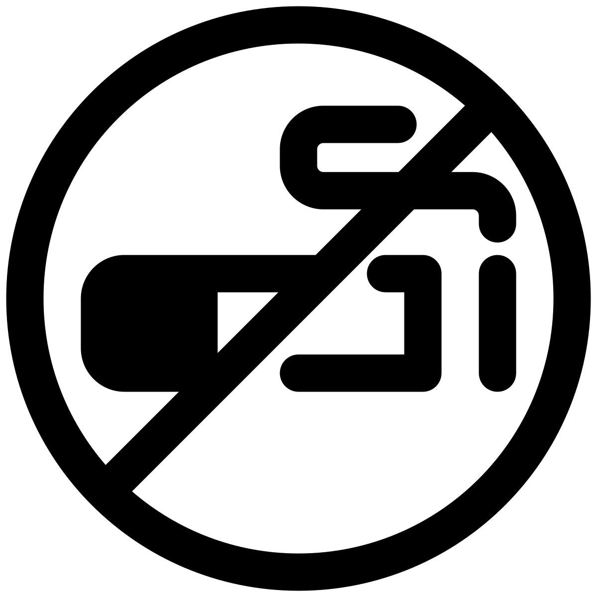 no fumar icon