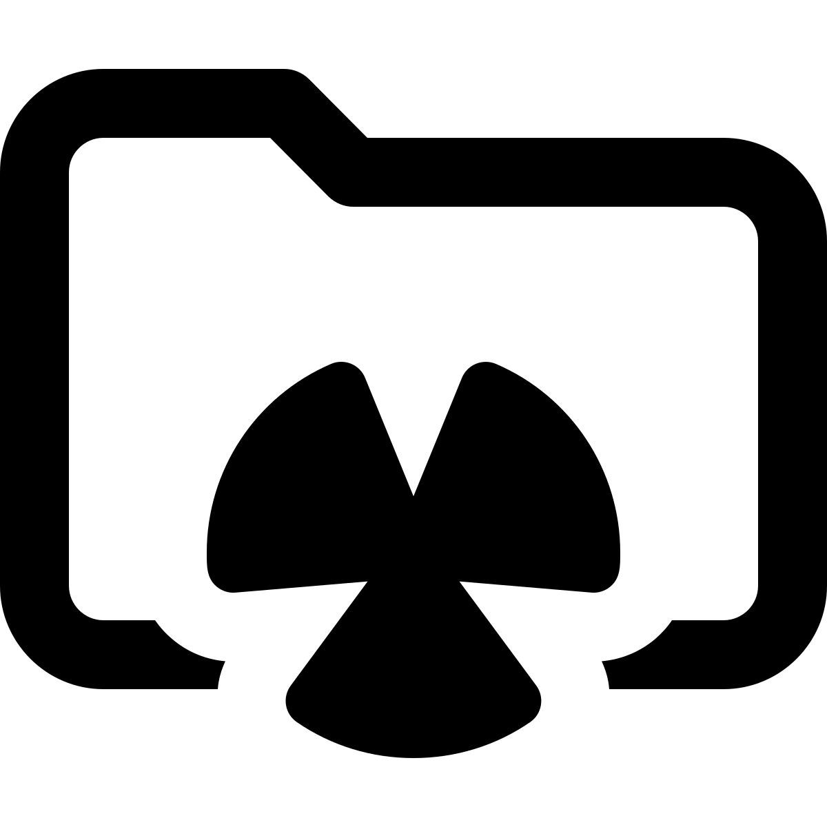 nuclear folder icon