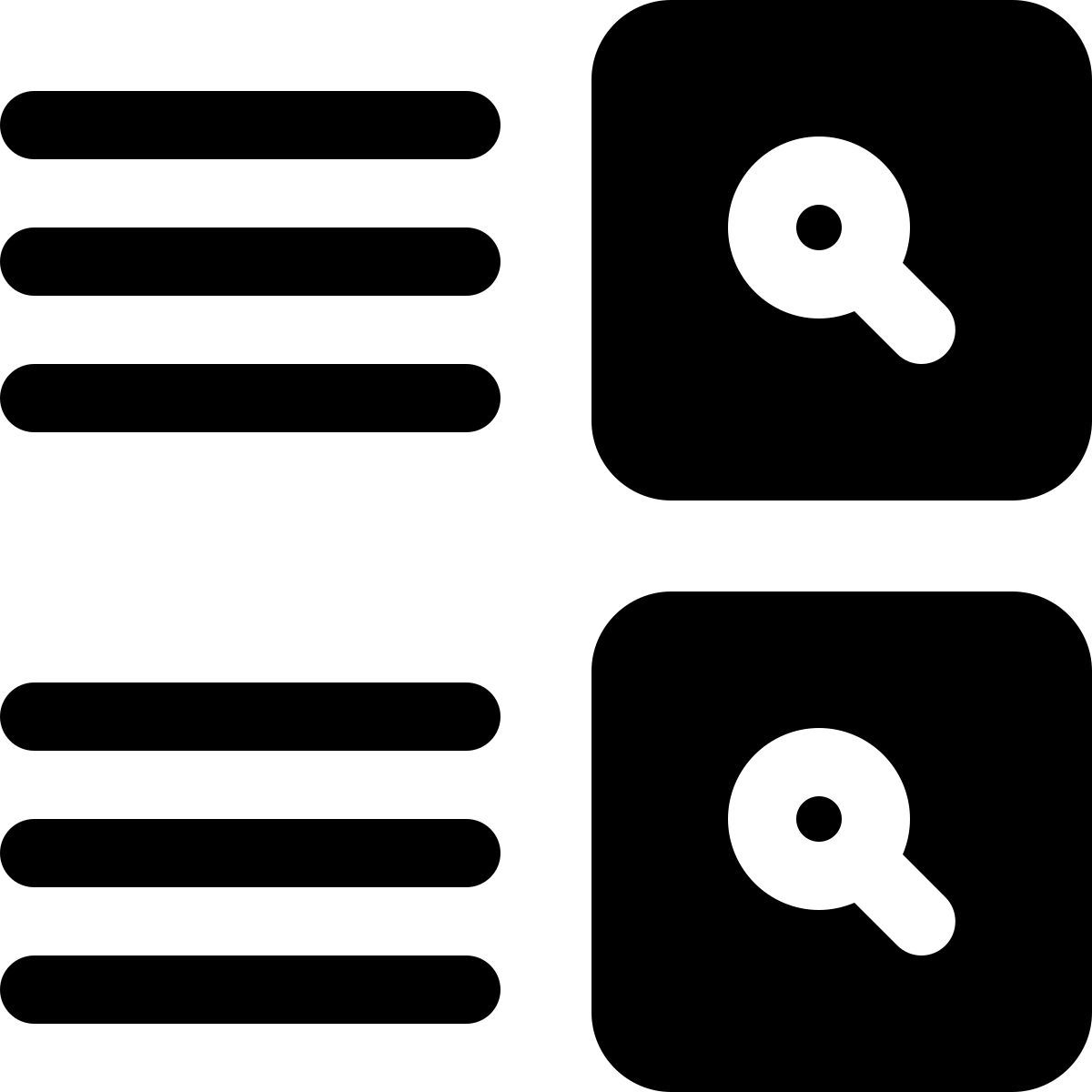 resultados da pesquisa icon