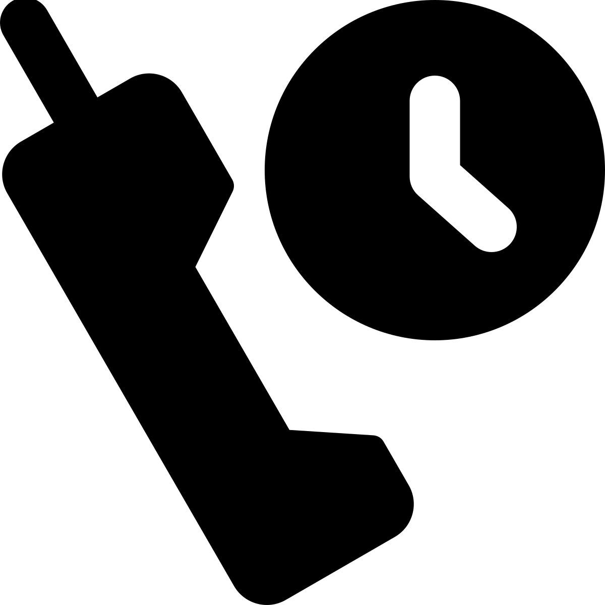 satellite phone timer icon