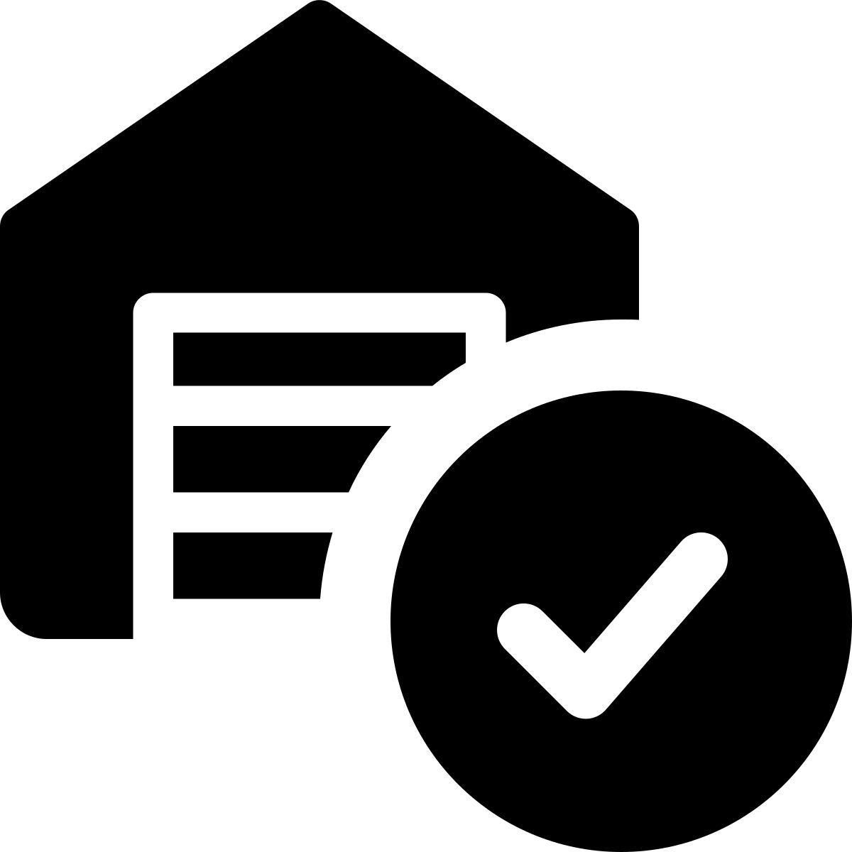 approved warehouse icon