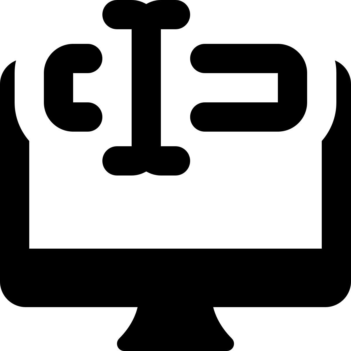 digitação na área de trabalho icon
