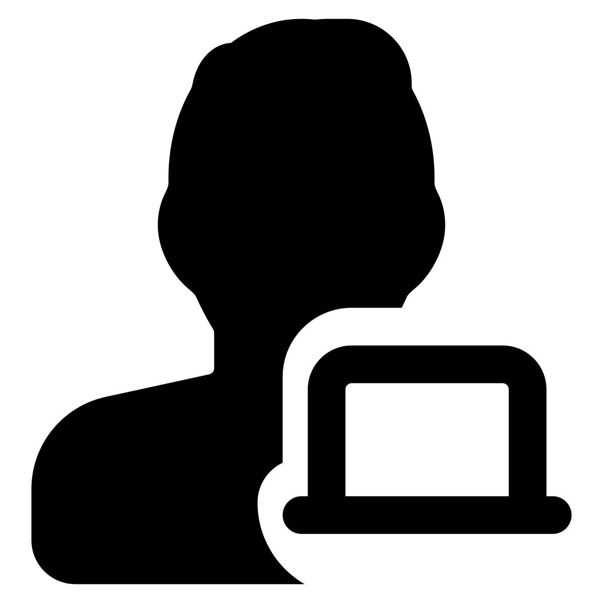 笔记本电脑用户 icon