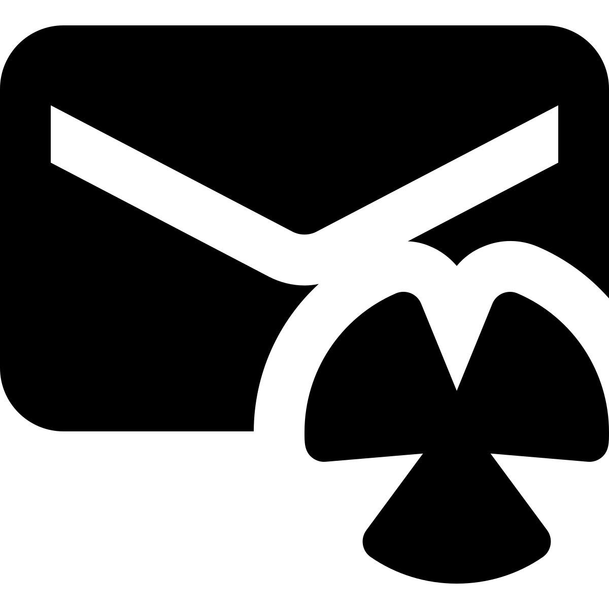 nuclear message icon