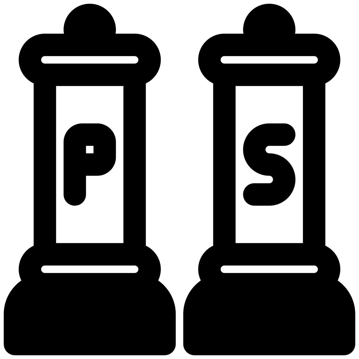 salt and pepper icon