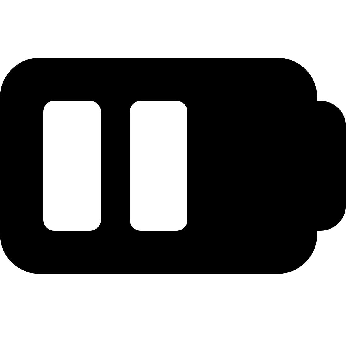 medium battery icon