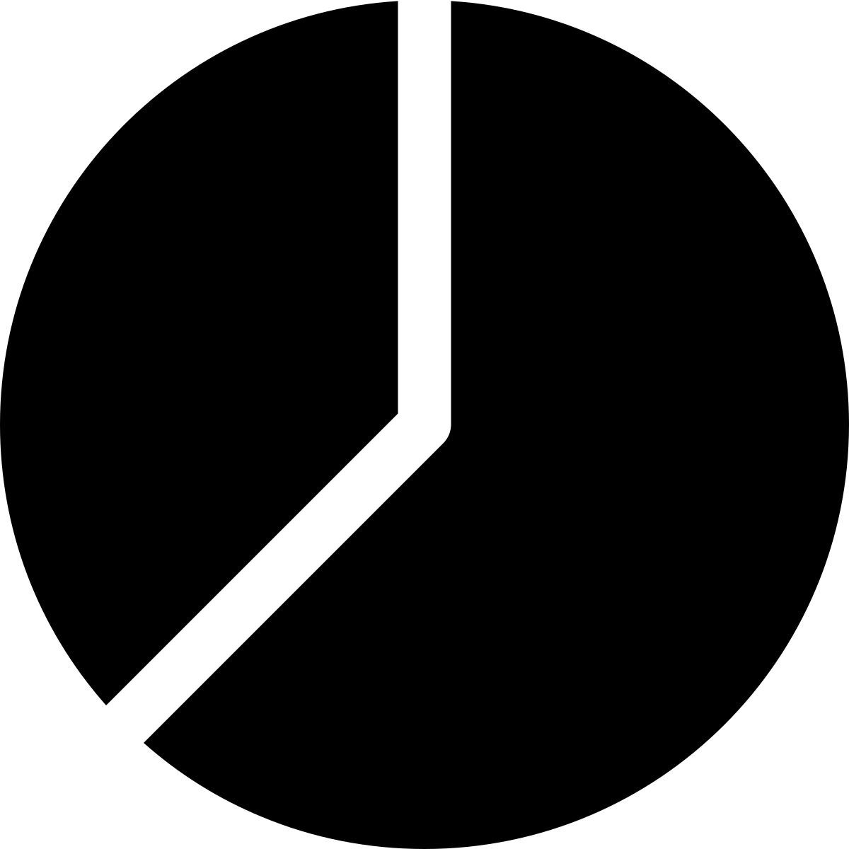 gráfico de pizza icon