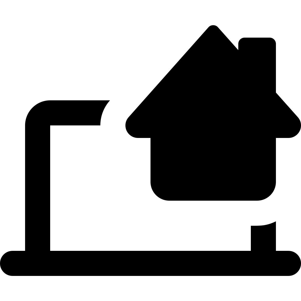 home laptop icon