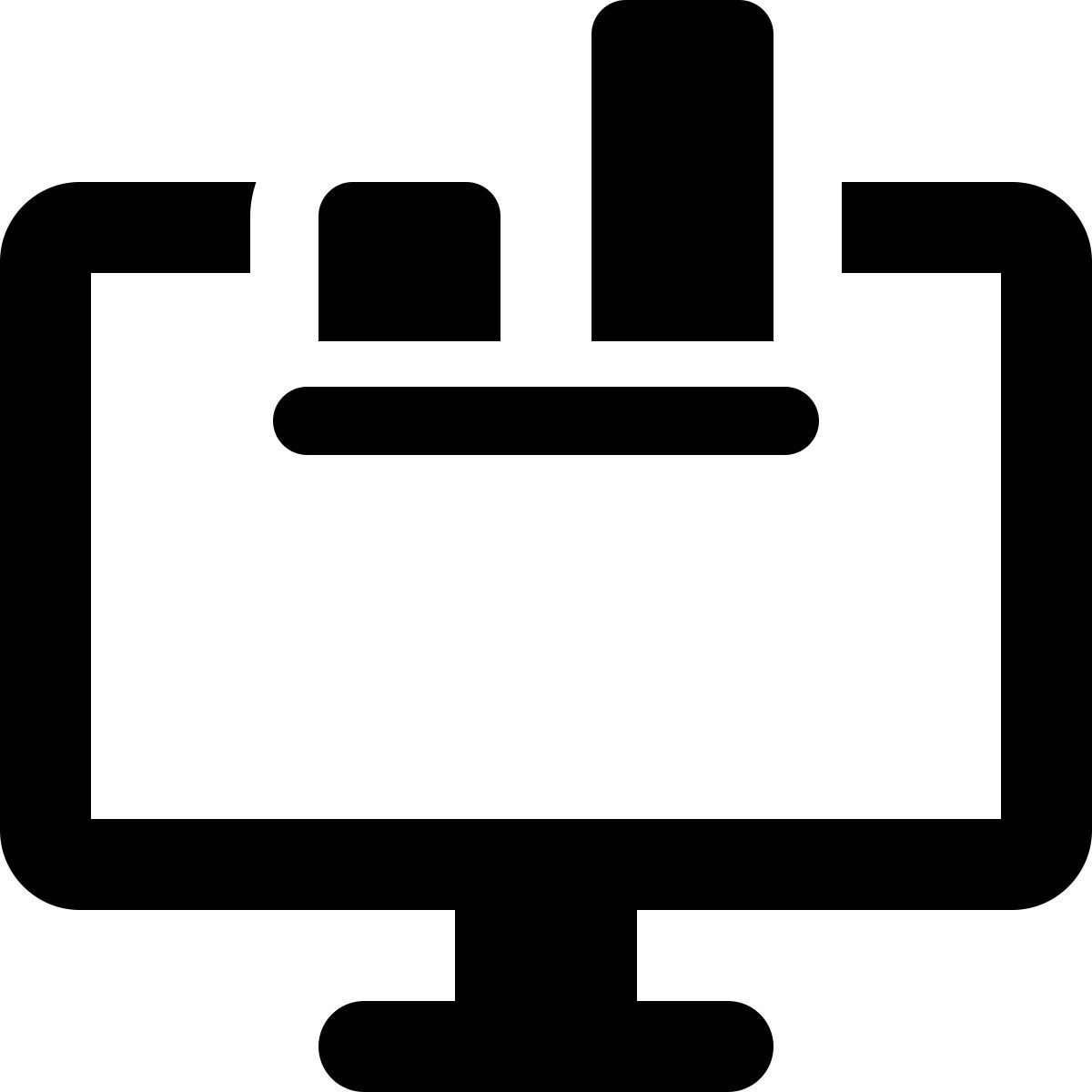 graphique informatique icon