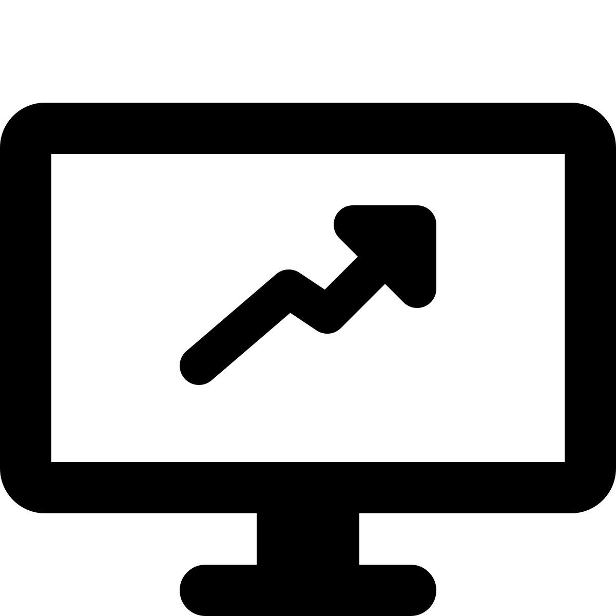 gráfico de computador icon