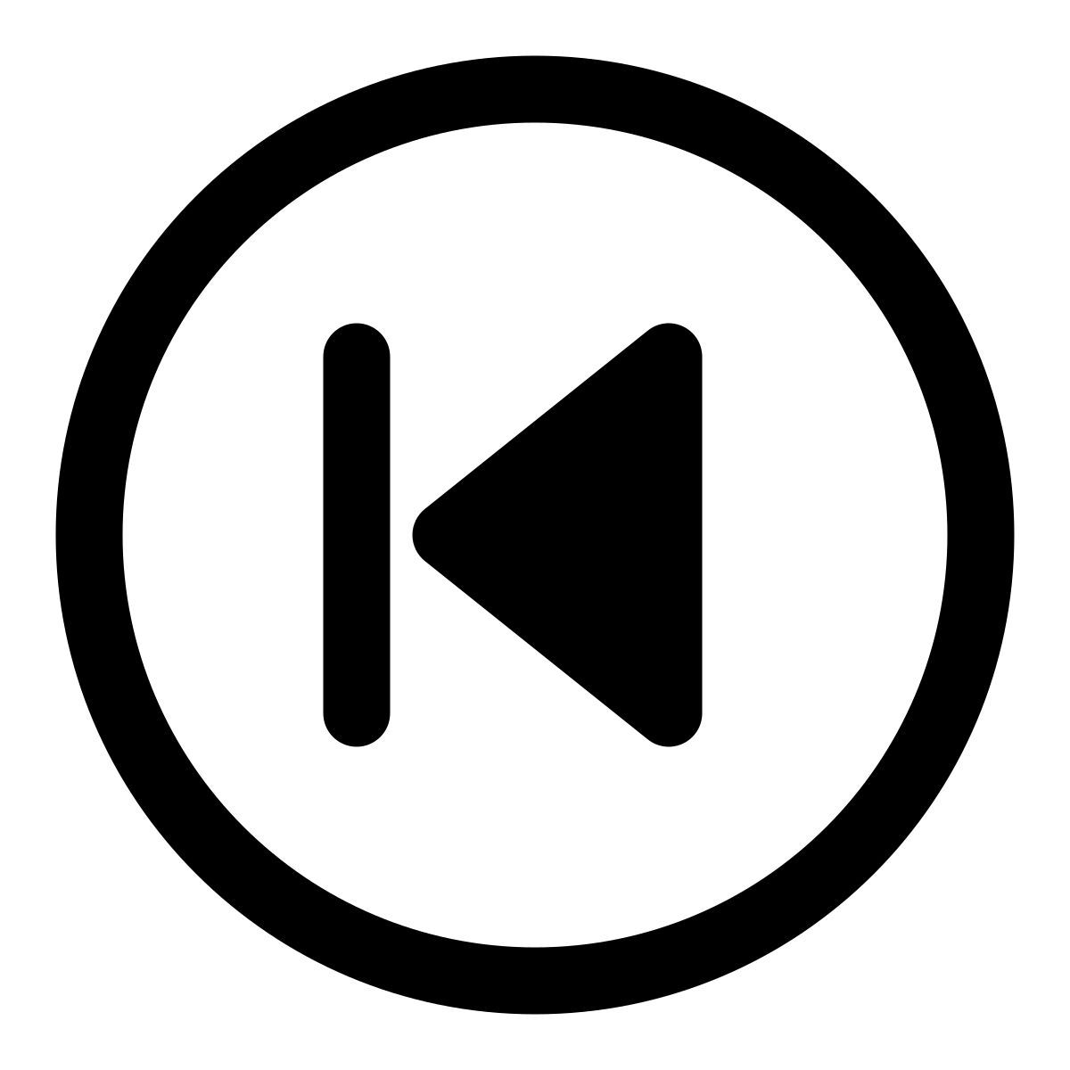 previous button icon