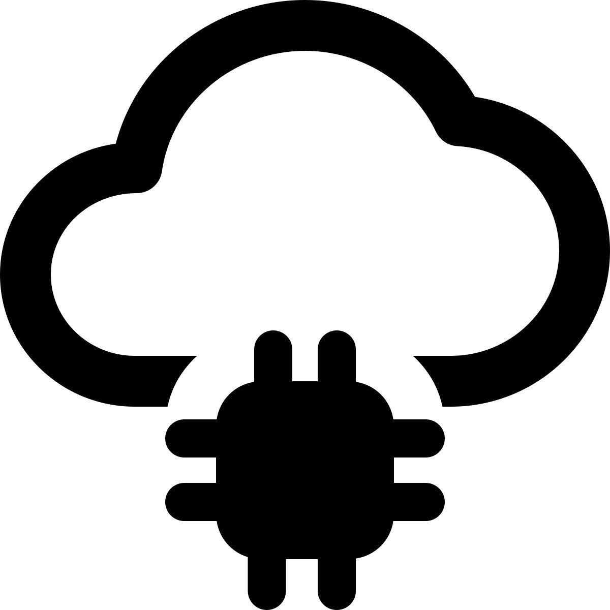processeur cloud icon