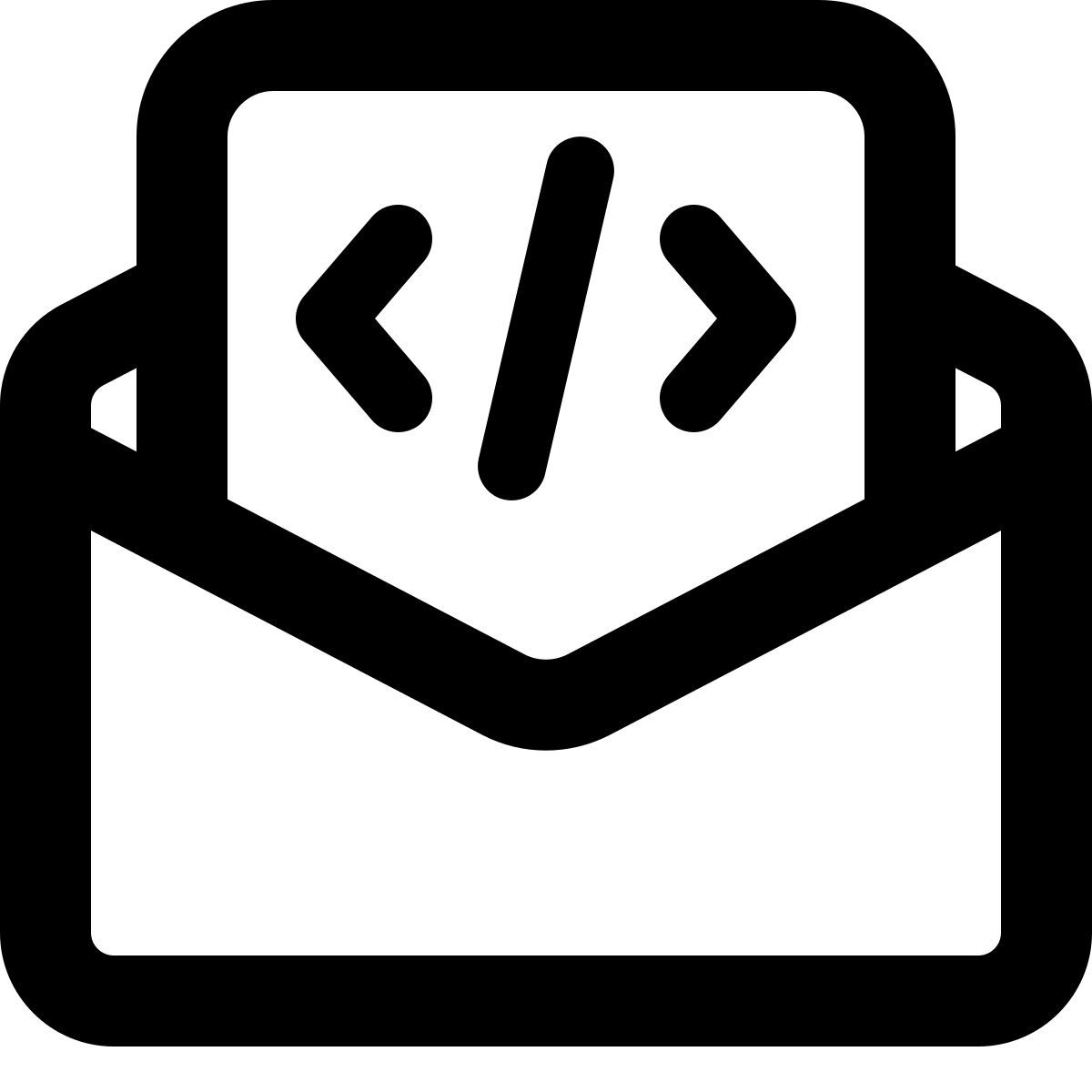 coding email icon