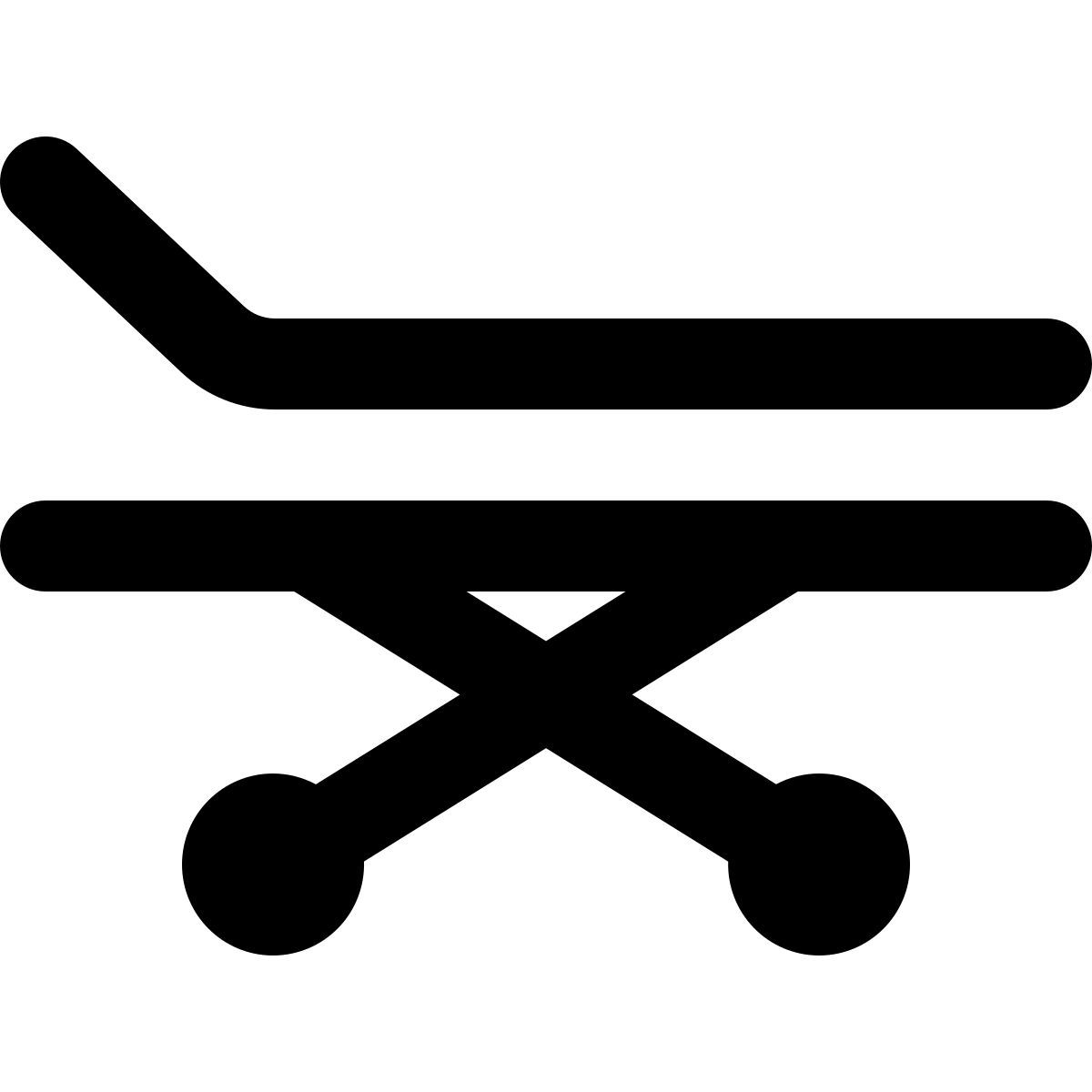 리클라이너 병원용 침대 icon