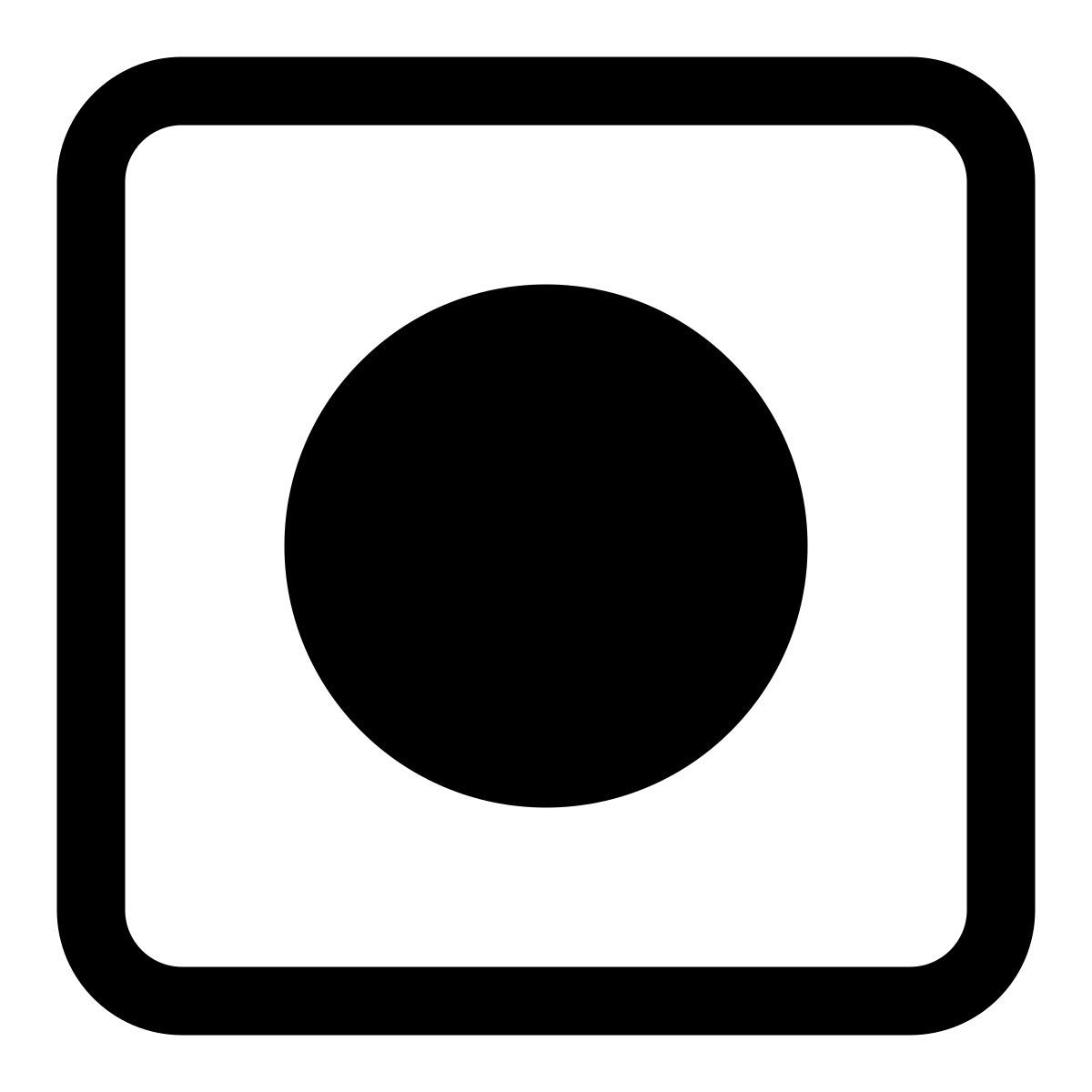 record button icon