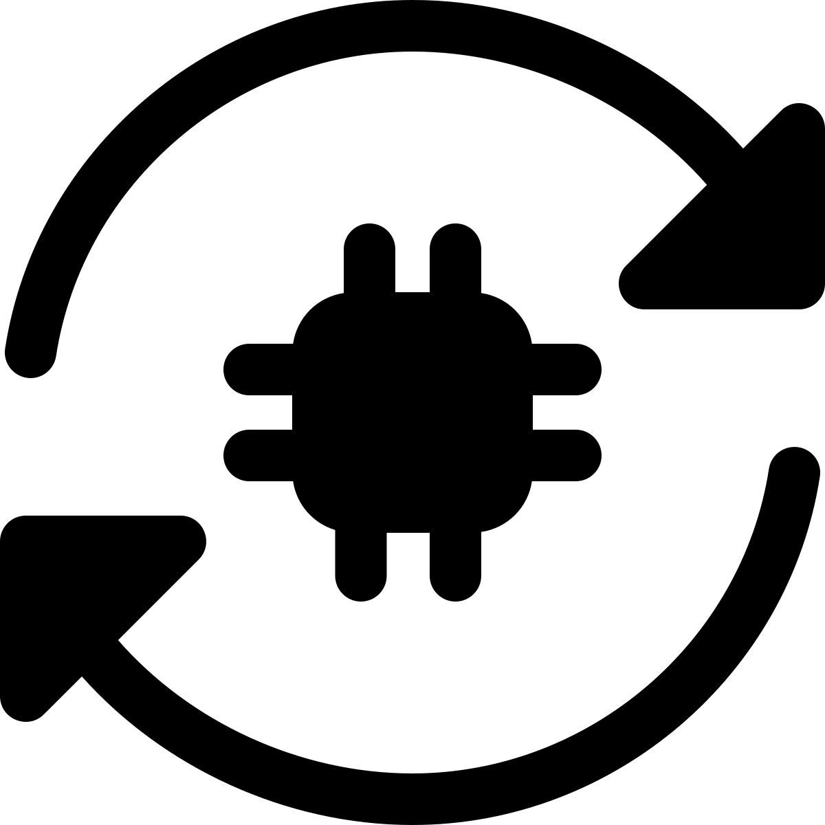 refresh processor icon