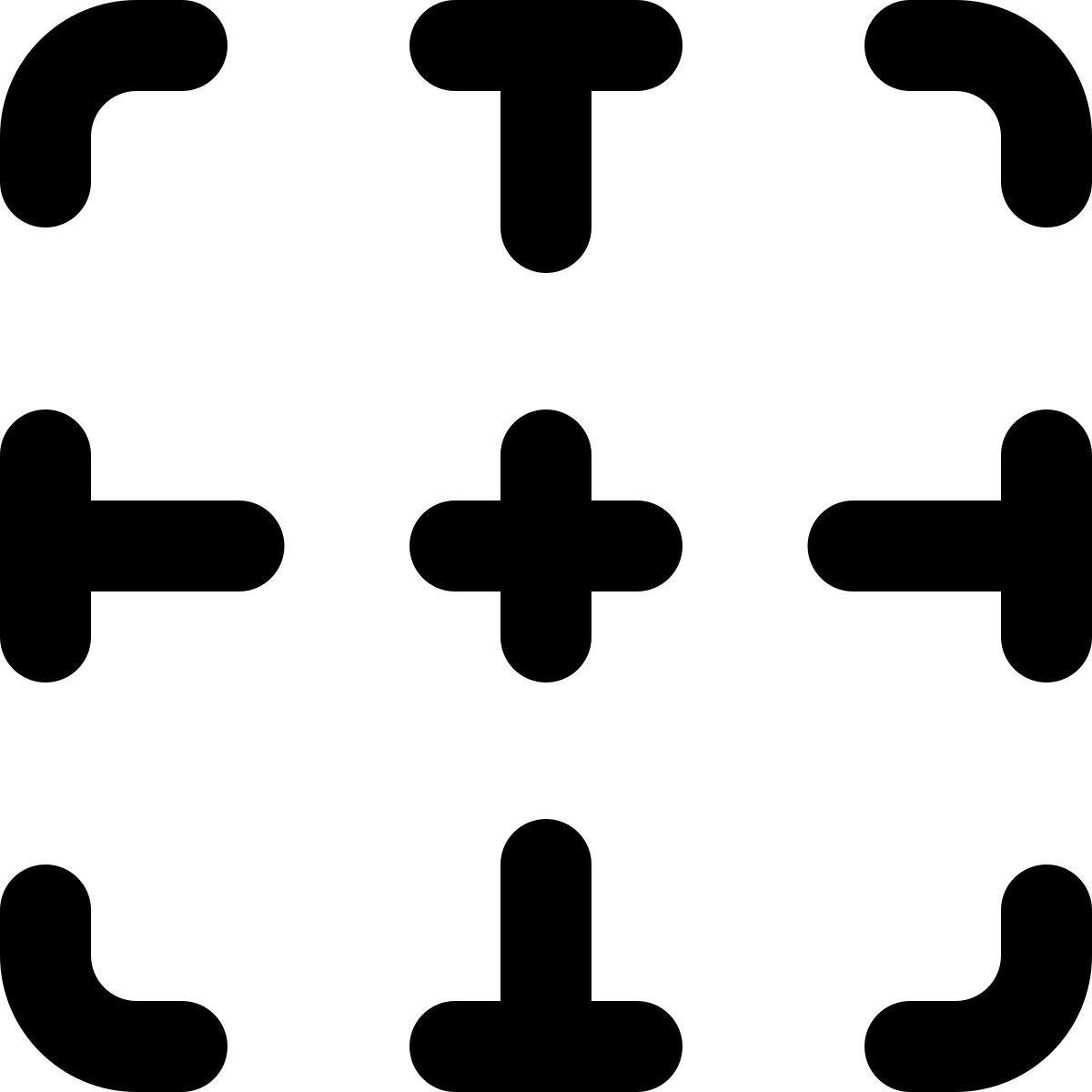 no border table icon