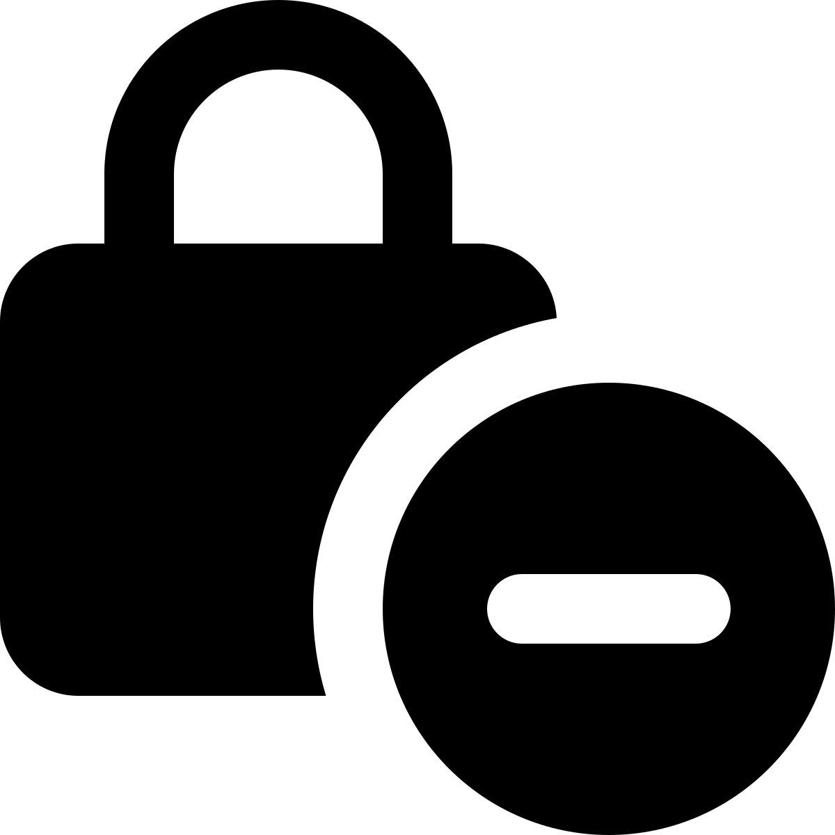 remove access icon
