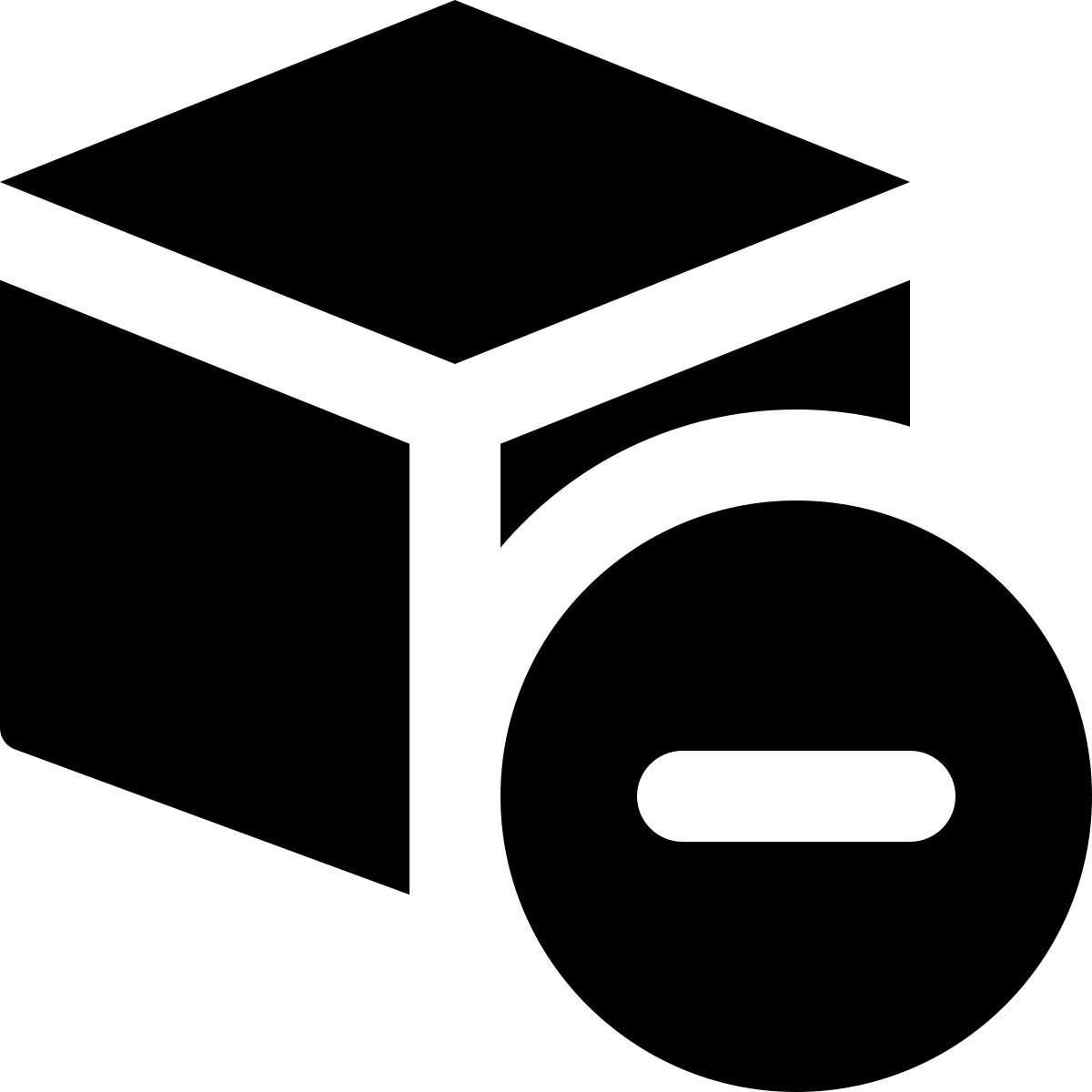 remove 3d model icon