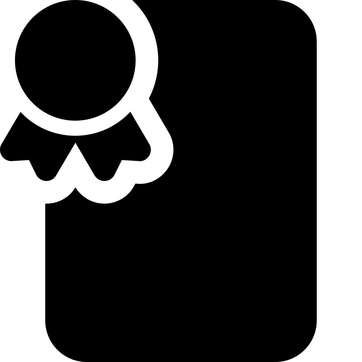 certificate icon