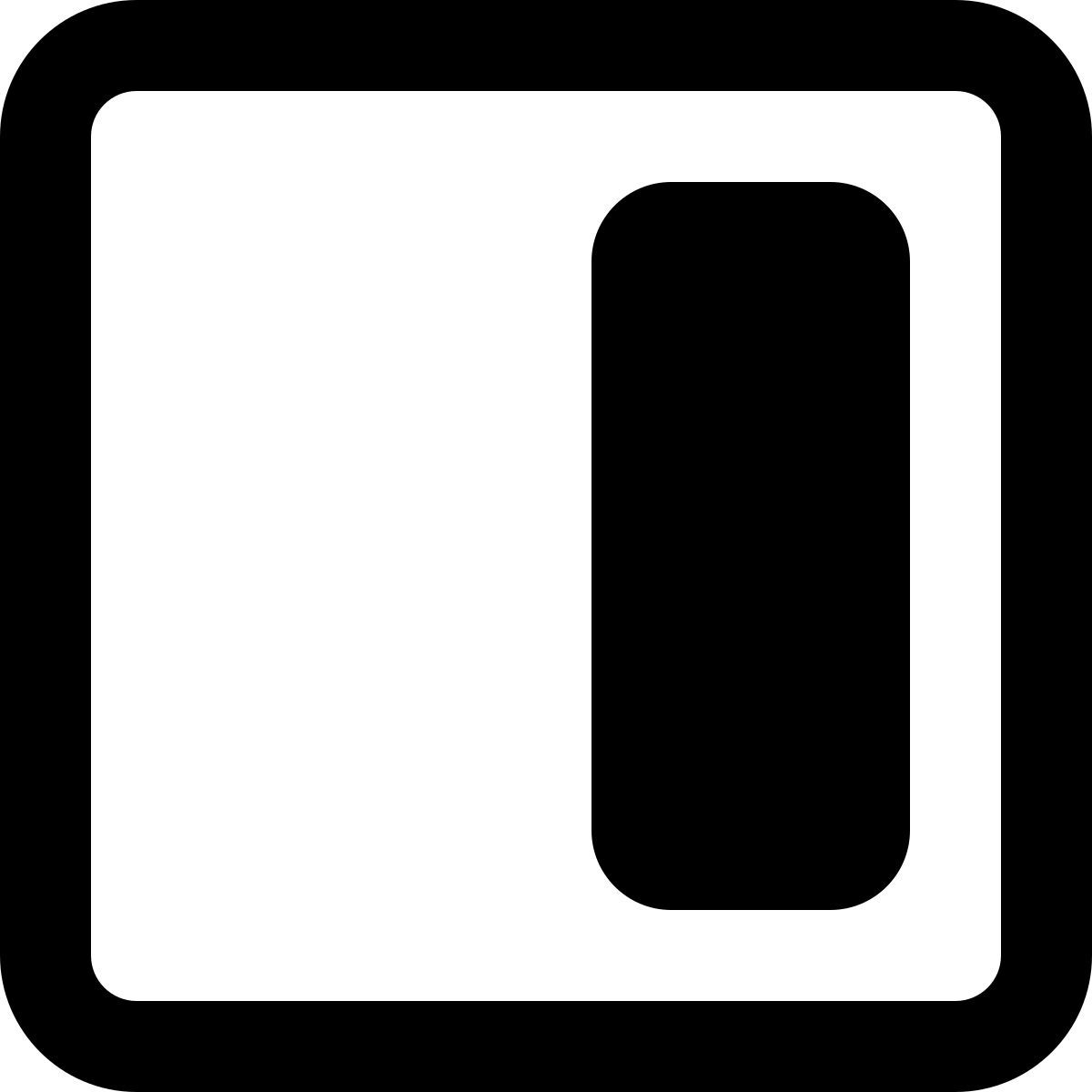 right alignment setting adjust layout edit column direction position button icon