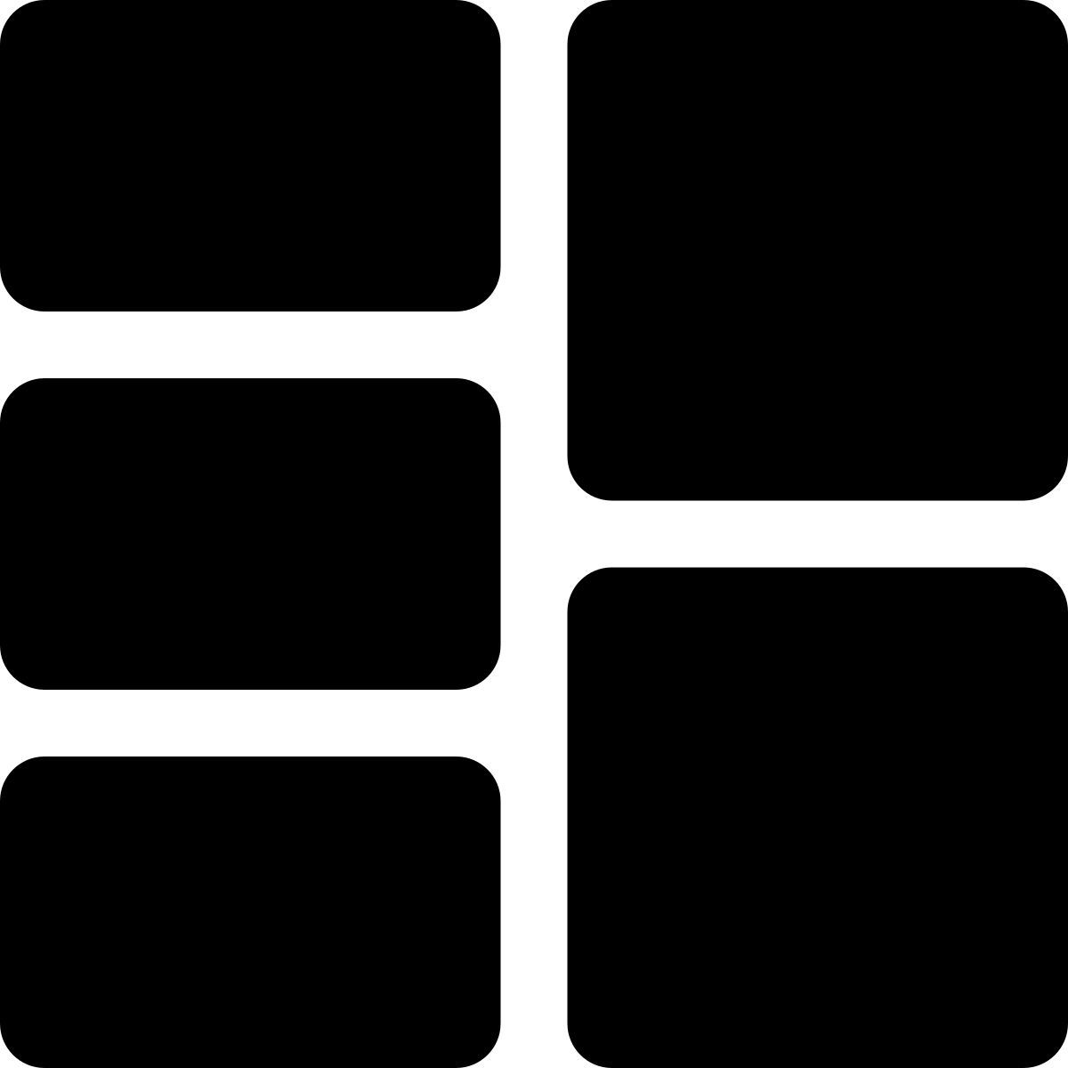 cuadrícula de doble fila icon