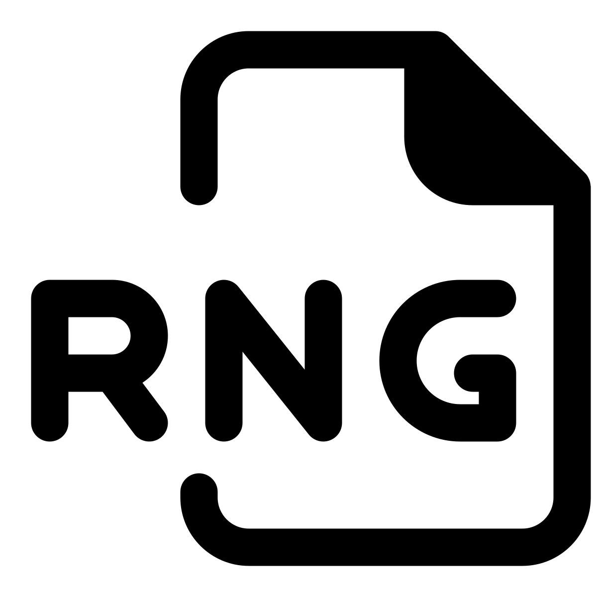 archivo rng icon