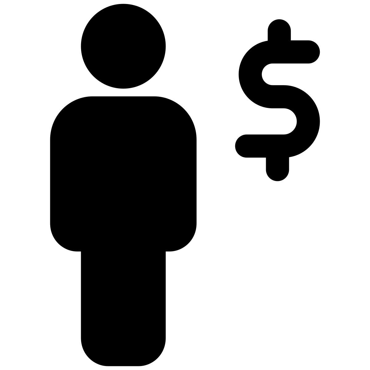 salary transferred in euro money tender layout icon