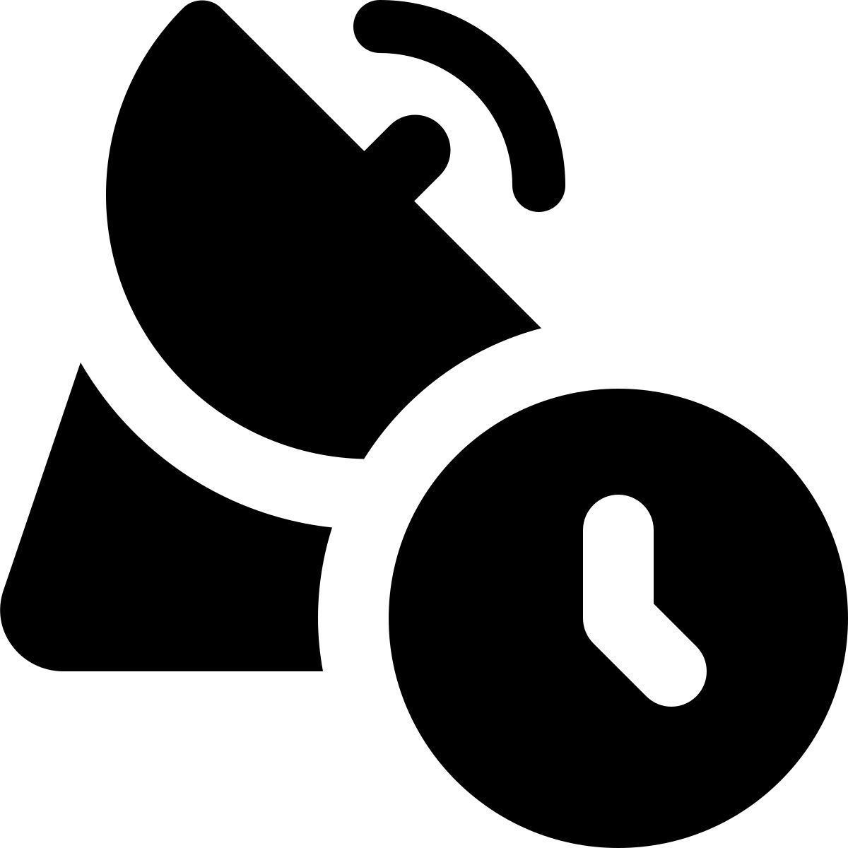 Retraso de antena parabólica icon
