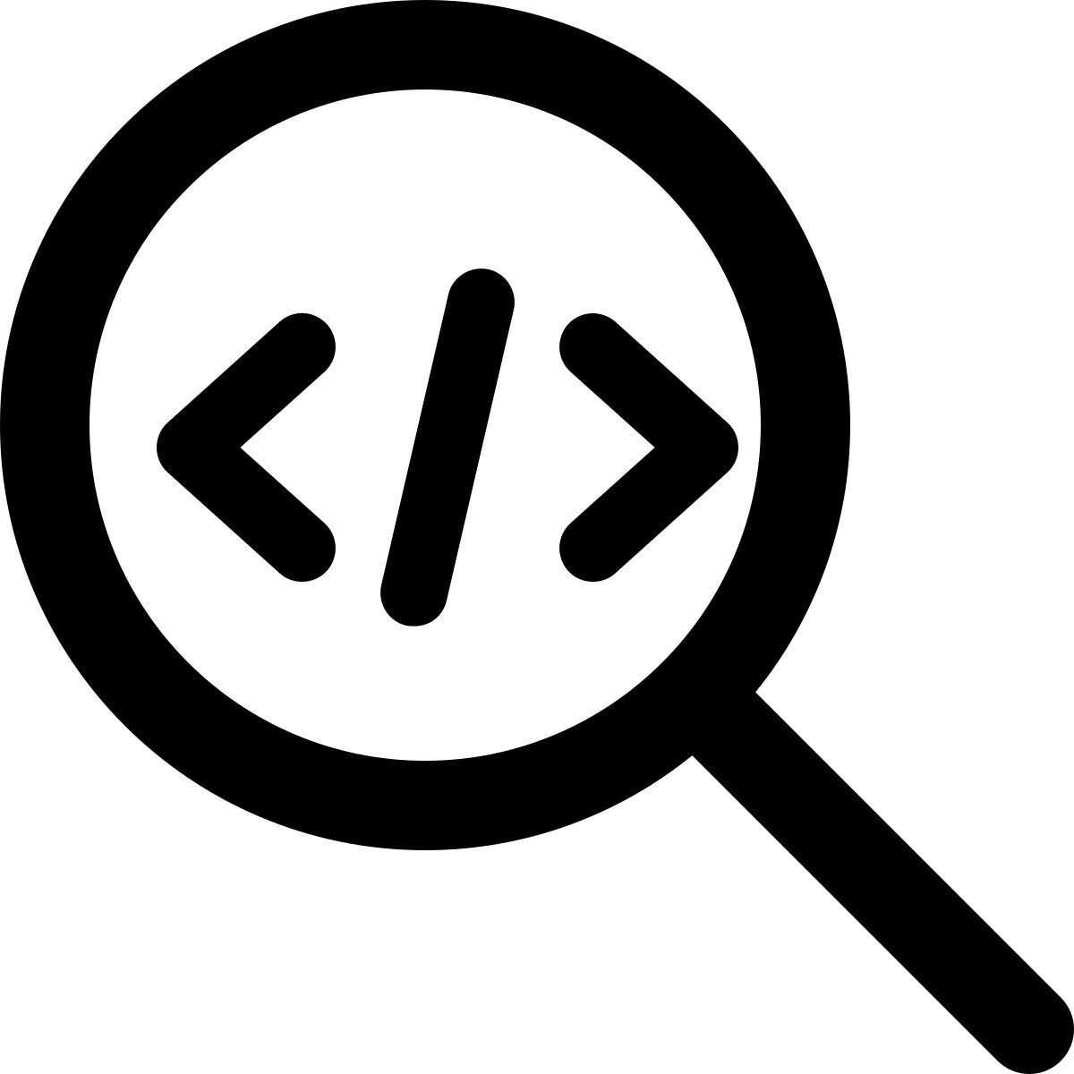 search code icon