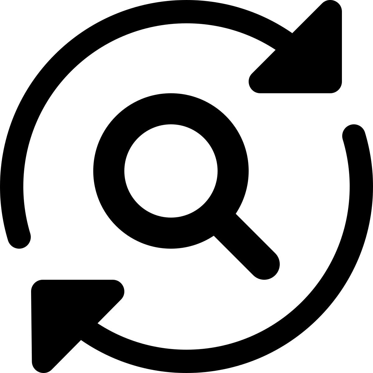 search synchronization icon