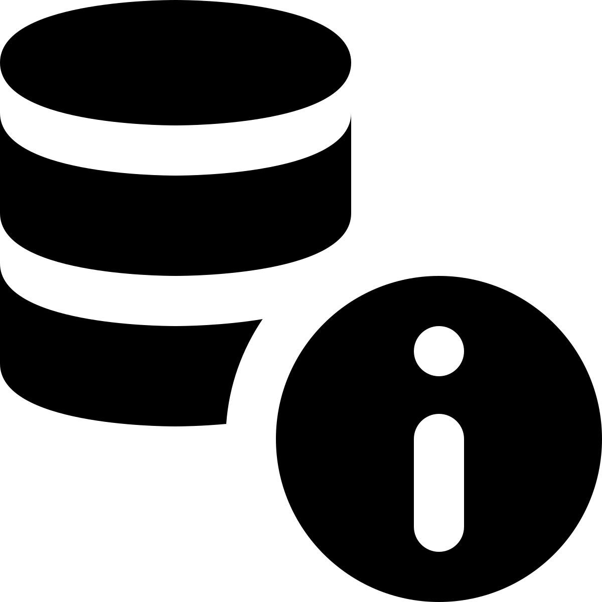 informazioni sul database icon