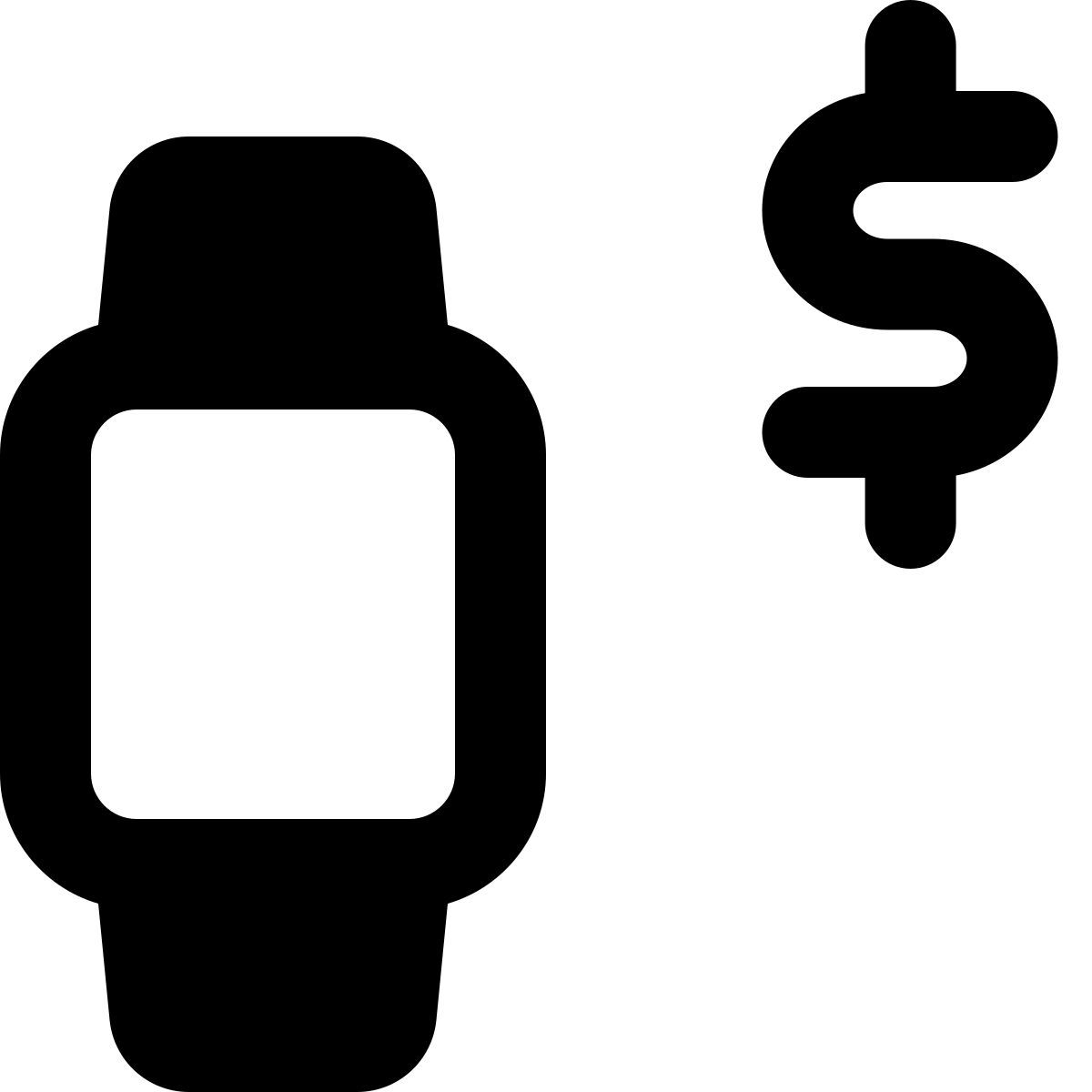 smartwatch price icon