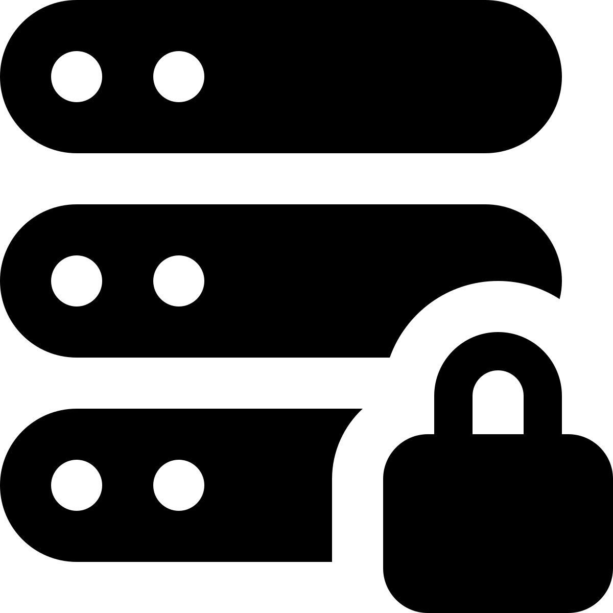 servidor bloqueado icon