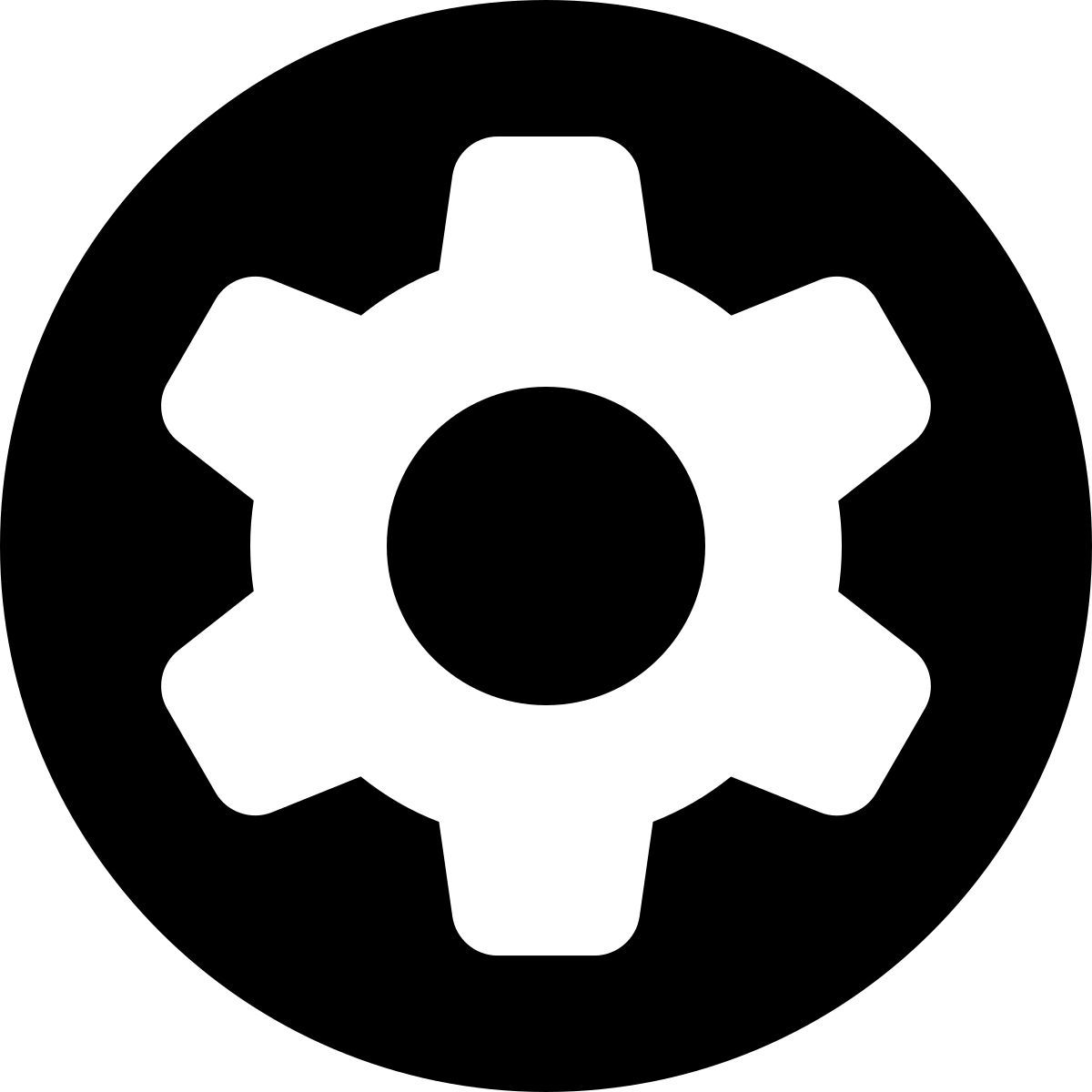 cog icon