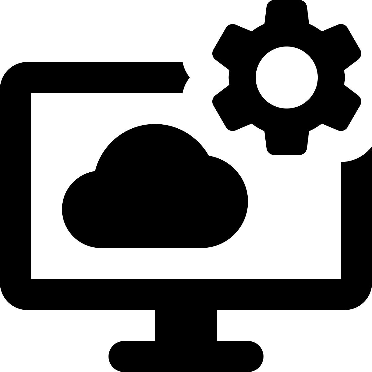 cloud storage settings icon