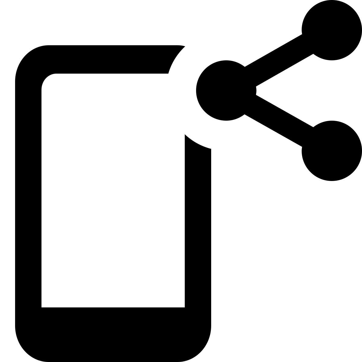 스마트폰 데이터 공유 icon