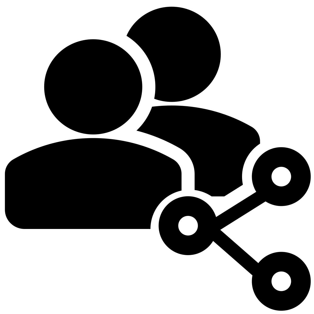 share user data icon