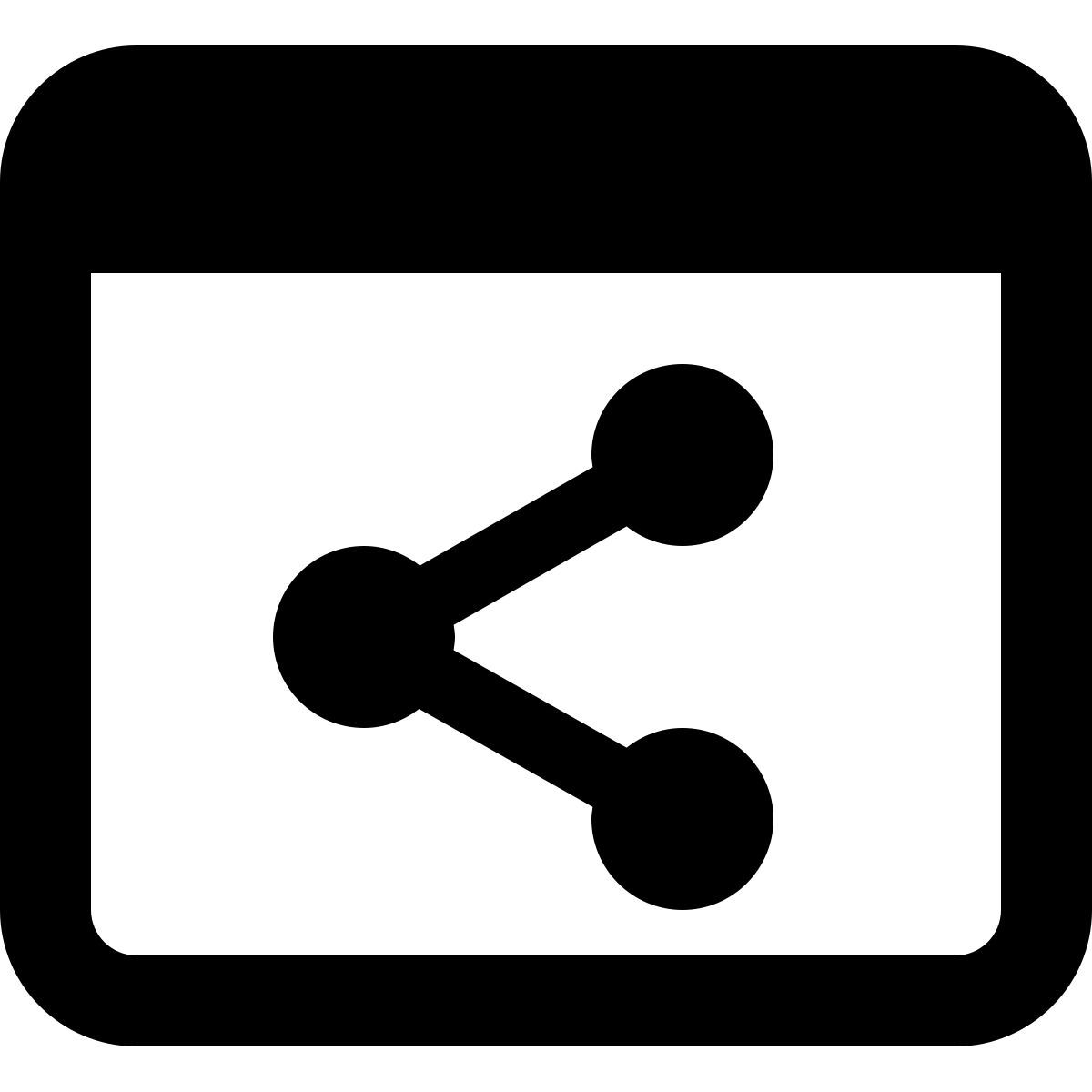 webseite teilen icon