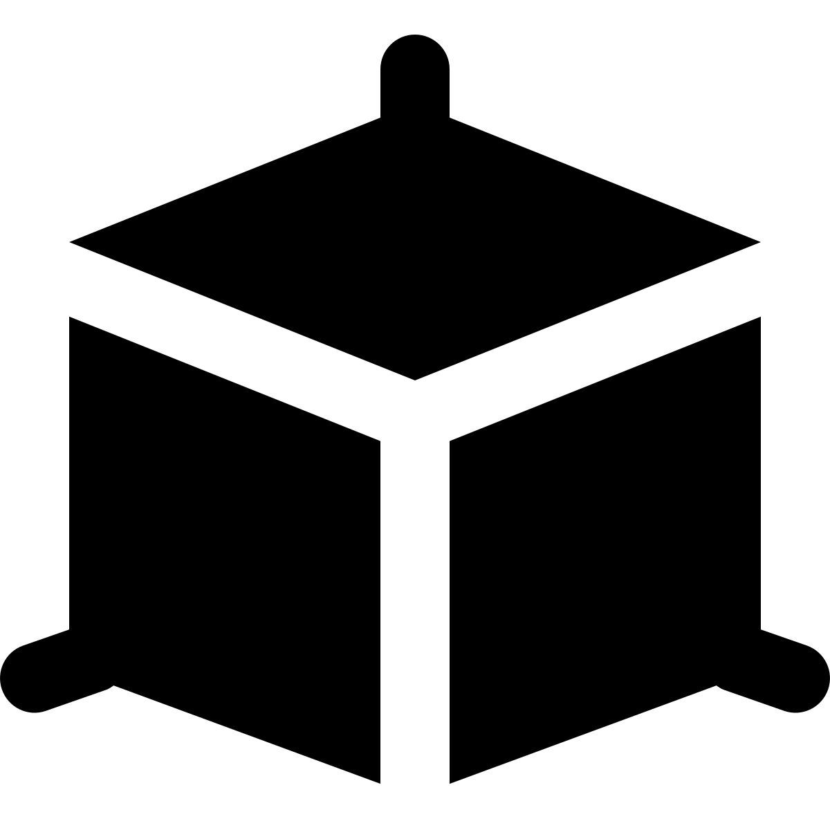 3d cube icon