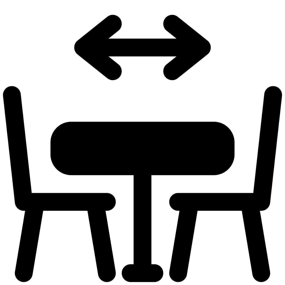 distance assise icon
