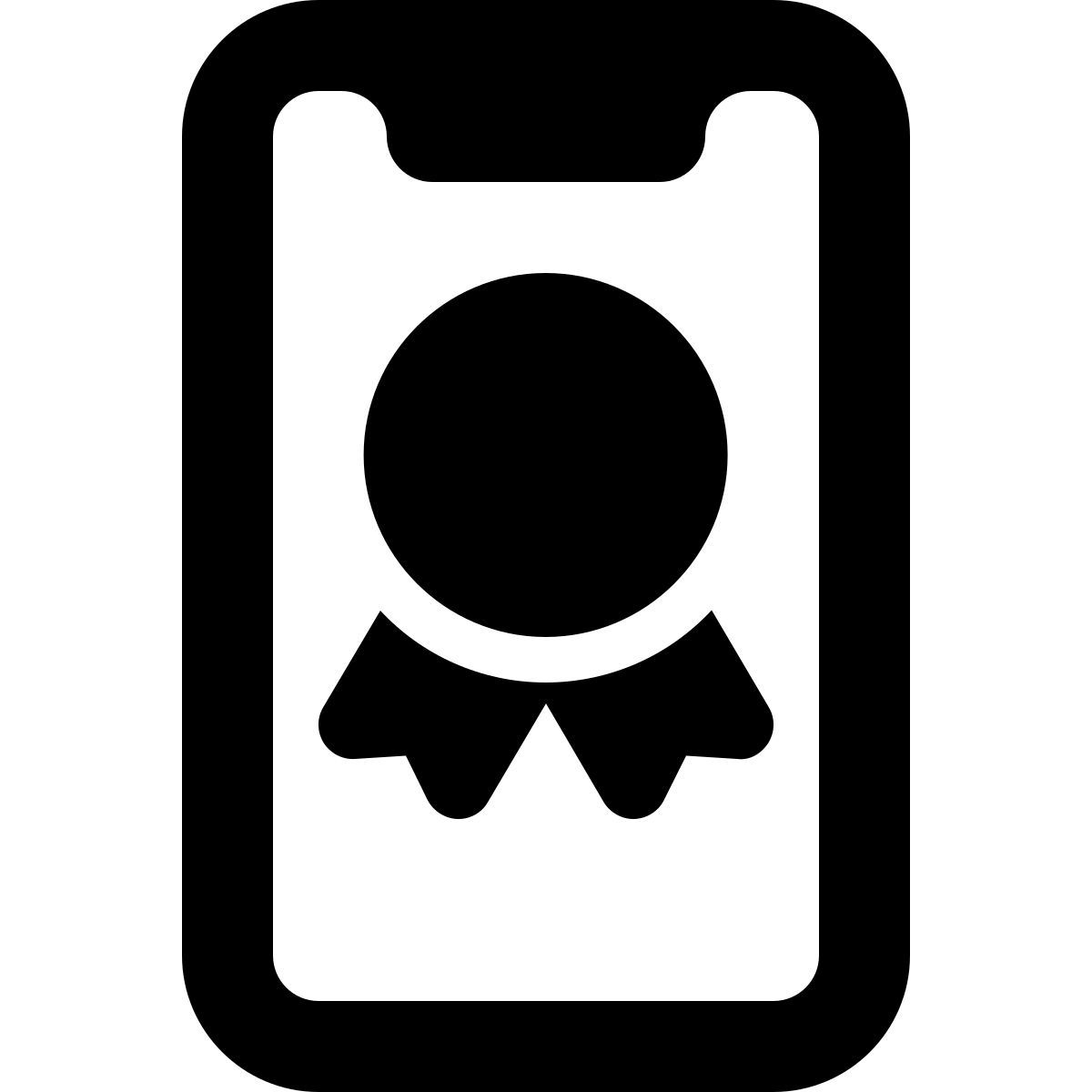 récompense d'application mobile icon