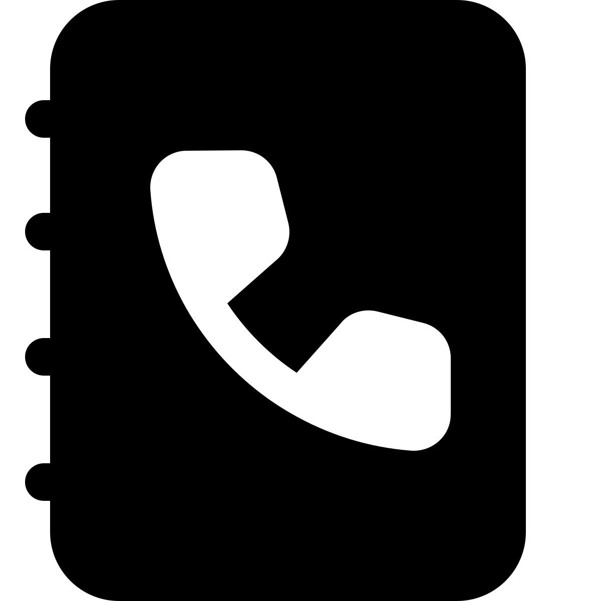 phone book icon