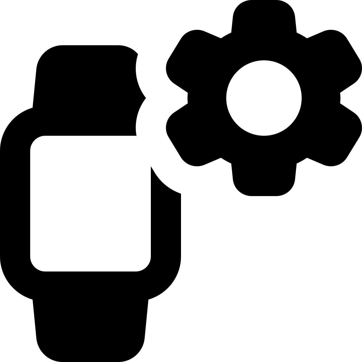 smartwatch settings icon