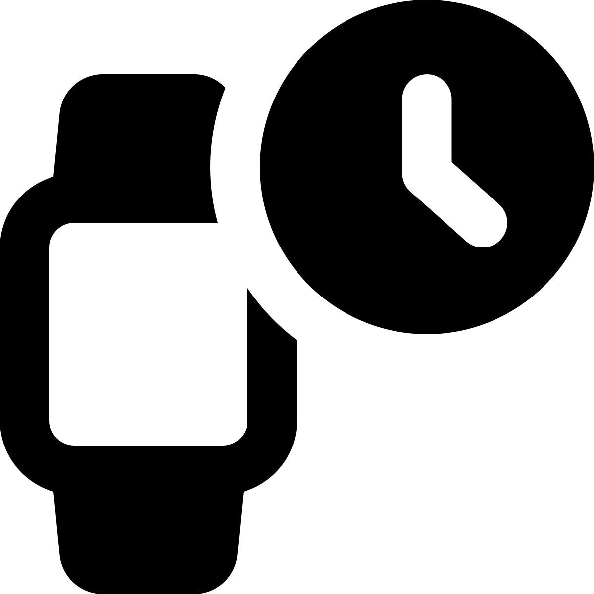 smartwatch timer icon