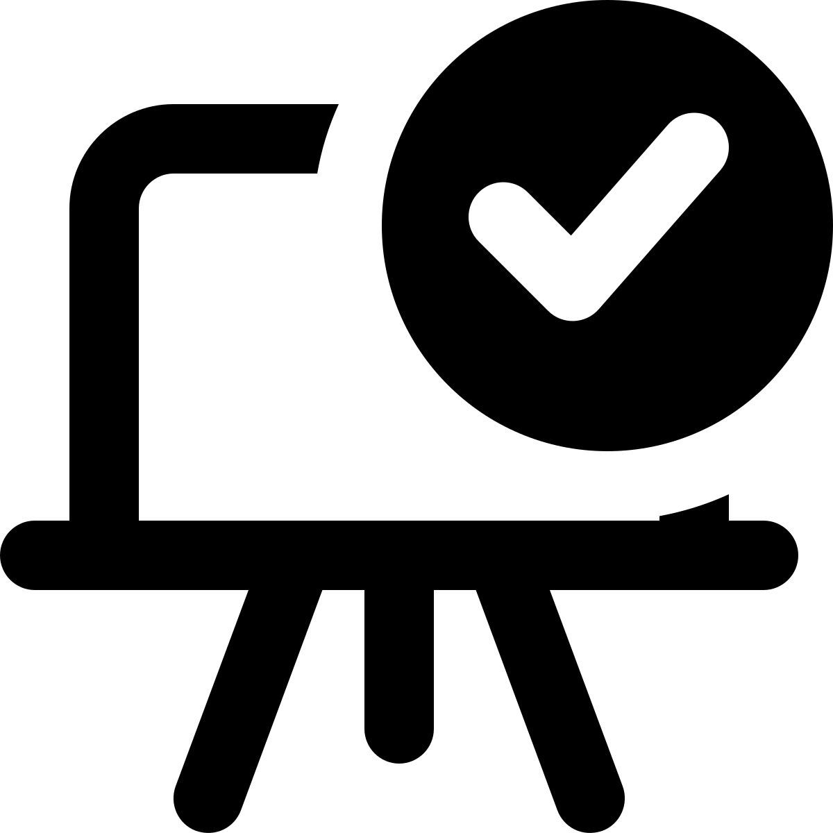 interactive board check icon
