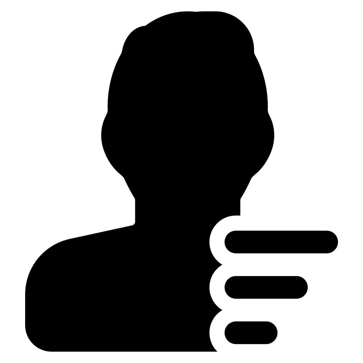 linksbündig icon
